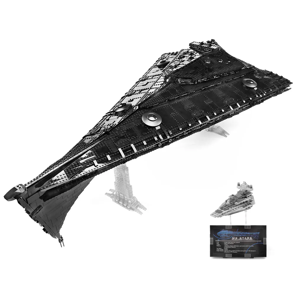 Форма король звезда план игрушки строительные блоки UCS Дред звезды Разрушитель