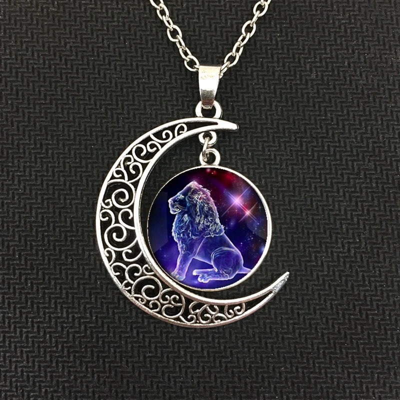 Новинка стильное персонализированное ожерелье из выпуклого стекла с кулоном 12