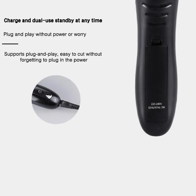 

Electric Beard Shaver for Men Multifunctional Hair Clipper Set Nose Shaving Washable Hair Trimmer KG66
