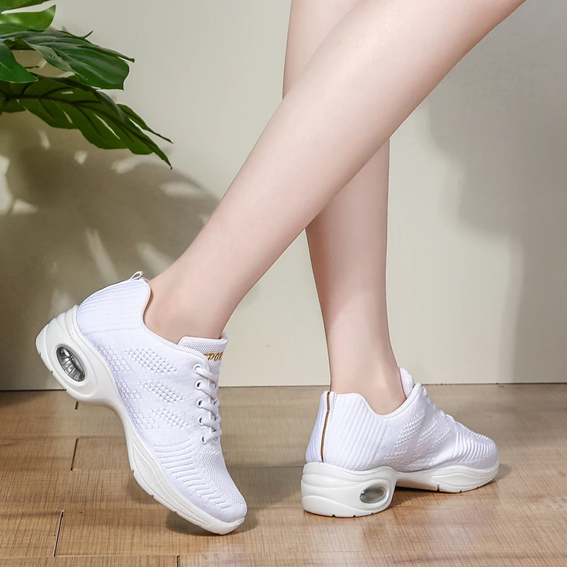 Женские Танцевальные Кроссовки для бальных танцев Hipposeus танцевальная обувь