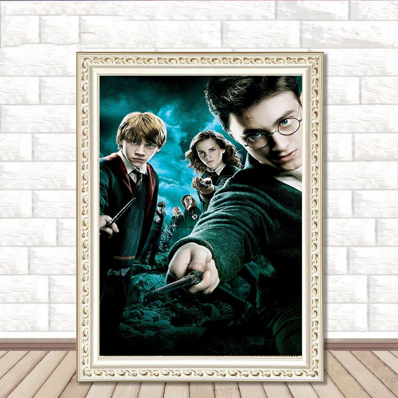 

5D DIY Diamond Painting Full Round And The Chamber Of Secrets Diamond Embroidery Cross Stitch Rhinestone Gift For Children