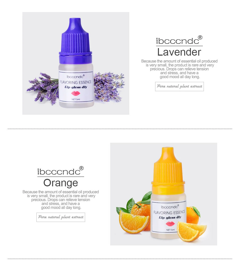 Natural Flavor Essence for Handmade Cosmetic Lip Gloss Lipgloss DIY Food Grade Fragrance Flavoring Essential For | Красота и здоровье