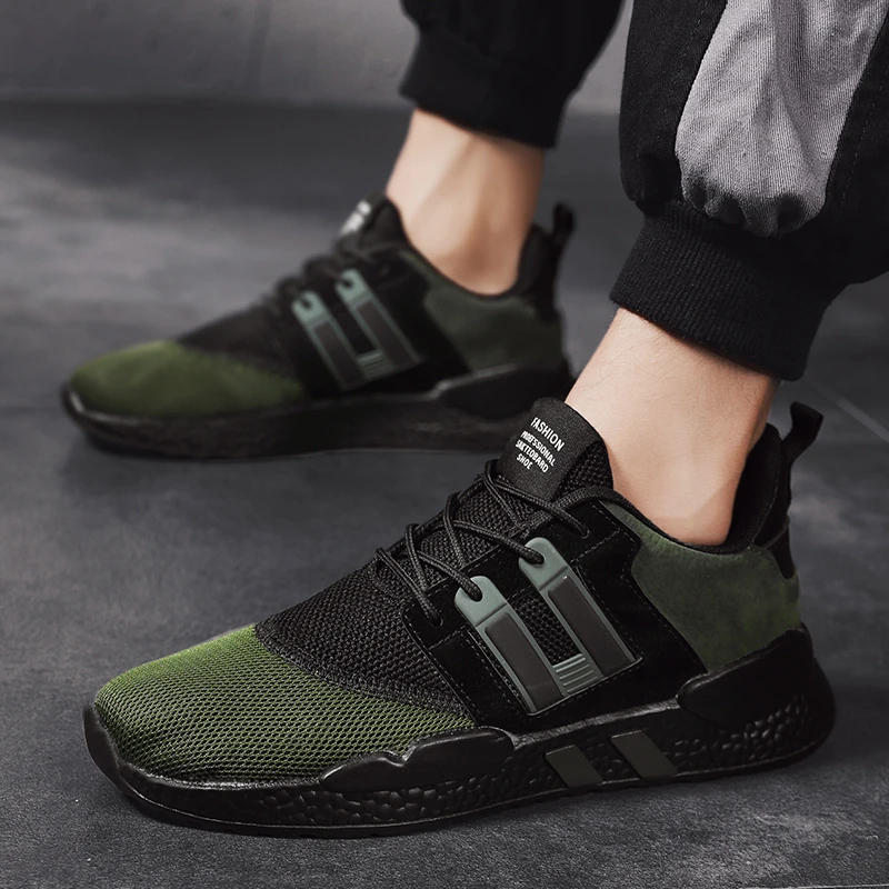 Новая мужская повседневная обувь из сетчатого материала легкая удобные дышащие