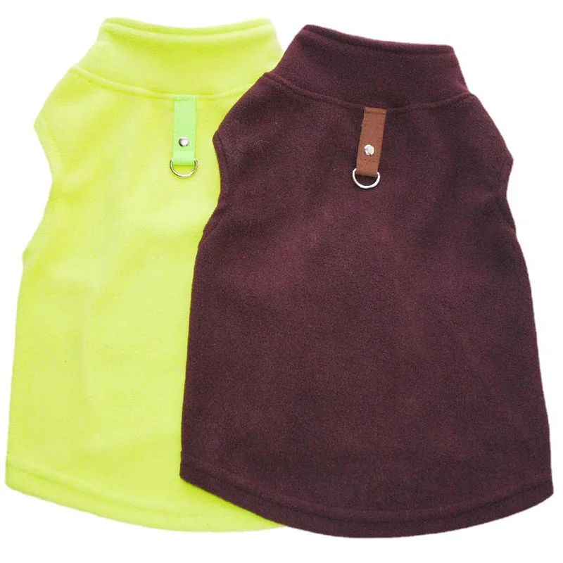 

Blank Fleece Dog Clothes Autumn Winter Dog Hoodies For Small Medium Dogs French Bulldog Puppy Cat Coat Vest Jacket Shirt York 3L