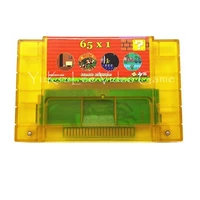 65 in 1 compilation 16 bit video game memory cartridge card for nintendo sfcsnes us ntsc english version