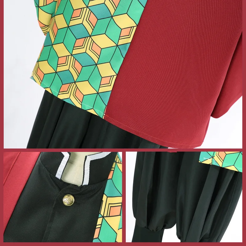 Кимоно для косплея из аниме рассекающий демонов томиока гиюу Детский костюм