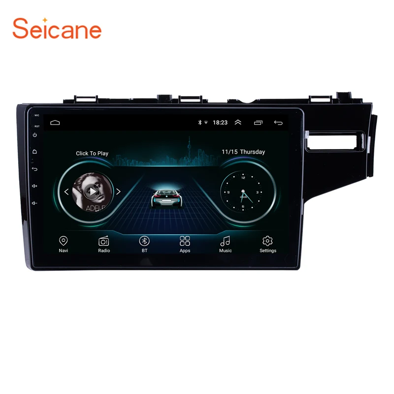 Автомобильный мультимедийный плеер Seicane 10 1 дюйма Android 0 API 29 для HONDA JAZZ/FIT (RHD) радио