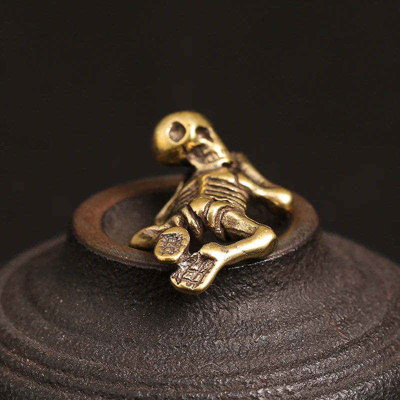 Брелок для ключей мужской в стиле панк и ретро металлический брелок с подвеской