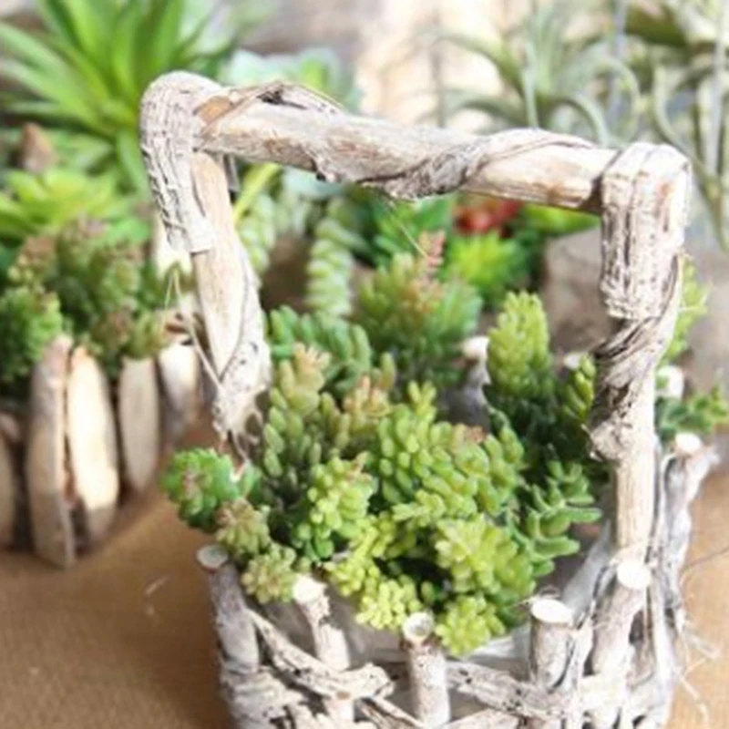 7 Head Fruit String Tree Microlandscape Multi Meat Simulation Plant Decor Wedding European Style Fake Flowers | Дом и сад
