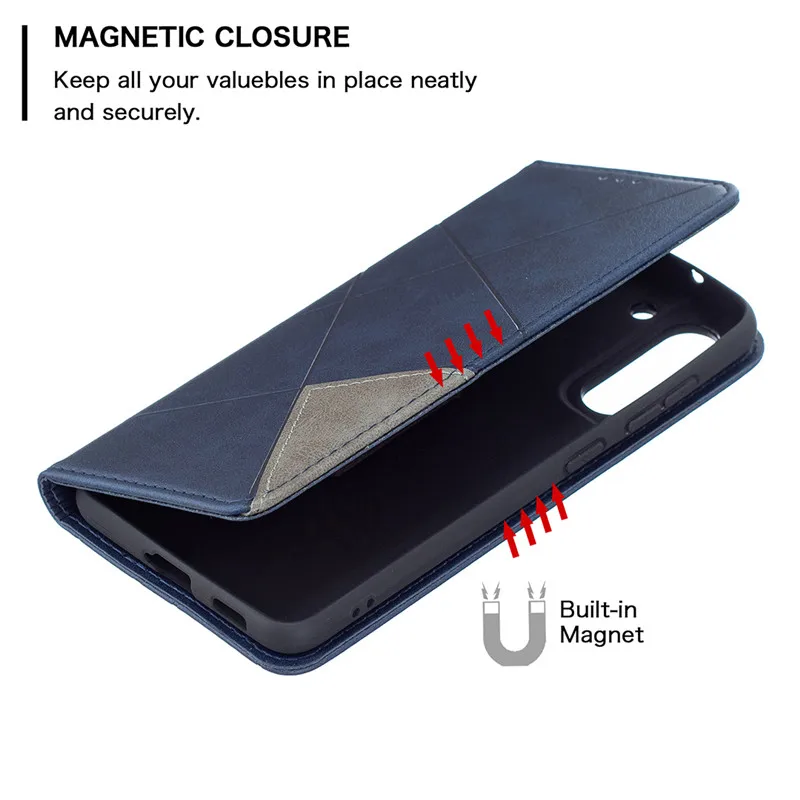 

New Style S21FE Case On For Funda Samsung Galaxy S21 FE 5G Phone Cover Luxury Magnet Holder Wallet Leather Cases For Samsung S 2