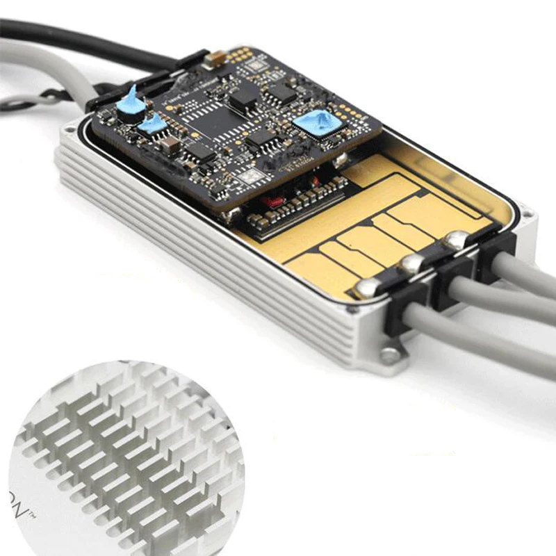 Yuenhoang 120A ESC Z14120c металлический алюминиевый корпус Электрический переключатель