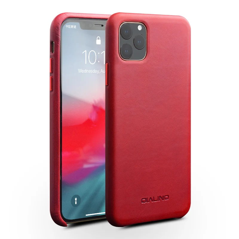 3 цвета настоящая коровья кожа задняя крышка для iPhone 11 Pro Max 5,8 6,1 6,5 полное зерно кожаный чехол металлическая кнопка Натуральная Воловья кожа