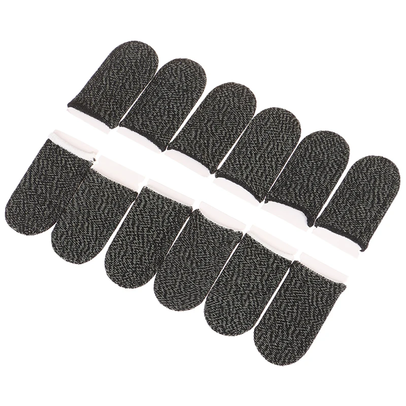 

6Pcs Mobile Game Sweat-proof Fingers Gloves Touch Screen Thumbs Finger Sleeve