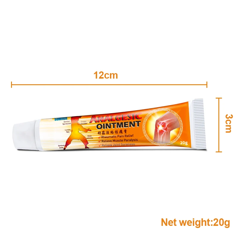 

Sumifun 20g Pain Relief Ointment Chinese Herbal Cream Rheumatoid Arthritis Joint Muscle Analgesic Cream Medical Plaster P1150