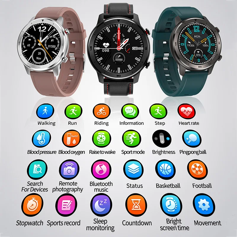 Смарт-часы Timewolf IP68 ЭКГ монитор сердечного ритма умные часы Android
