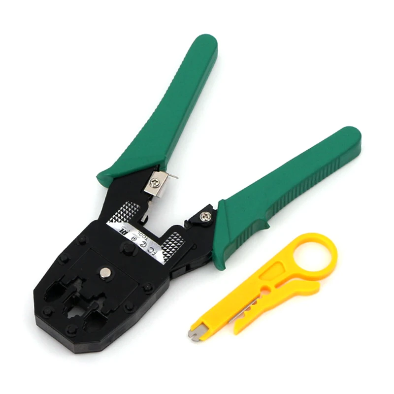 

for RJ45 RJ11 Network Crimping Tool Ethernet LAN Crimper Cable Cutter Plier Cat5 Stripper RJ12