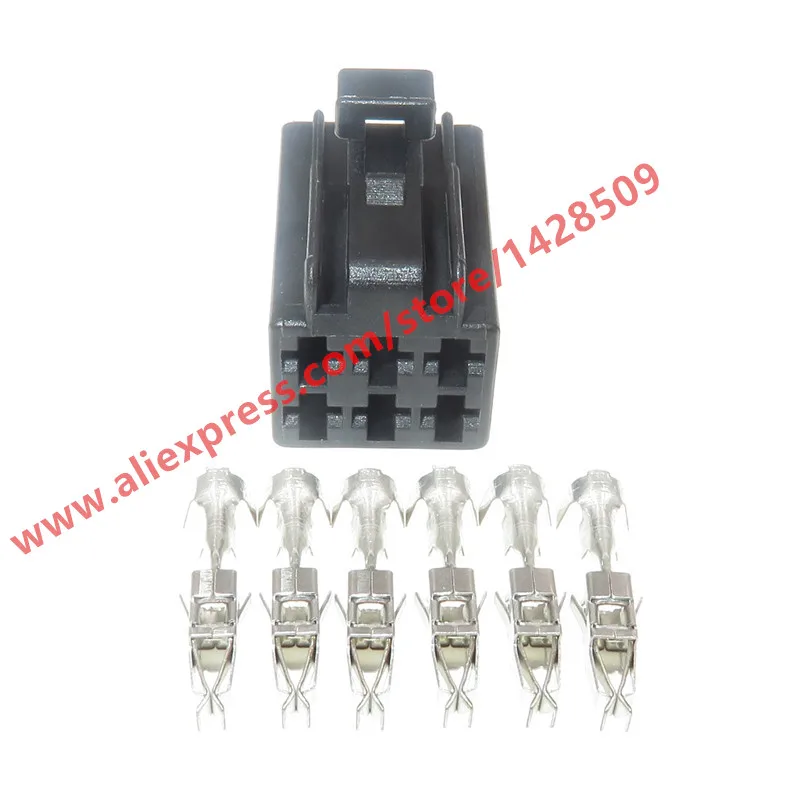 

20 Sets 6 Pin Electrical Automotive Connector Female Wire Plug With Terminals