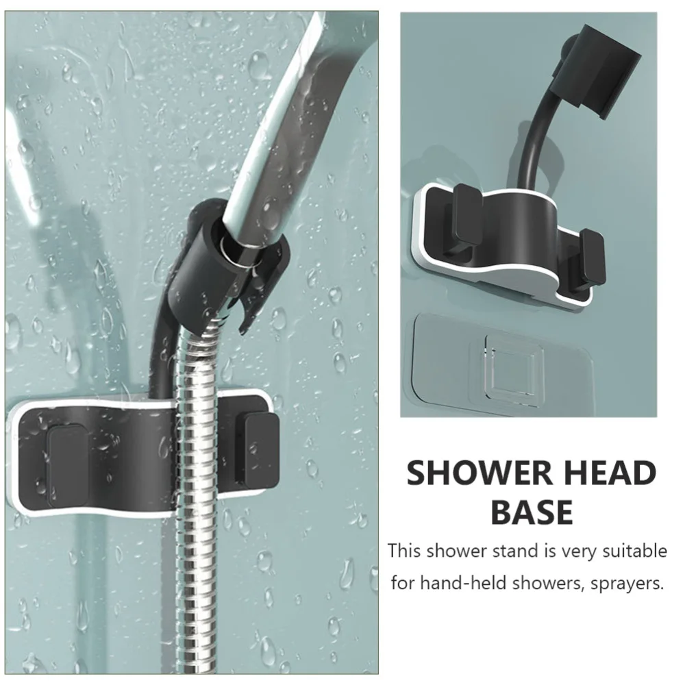 

1PC Adjustable 360 Shower Head Bracket Bathroom Punching Shower Fixing Base