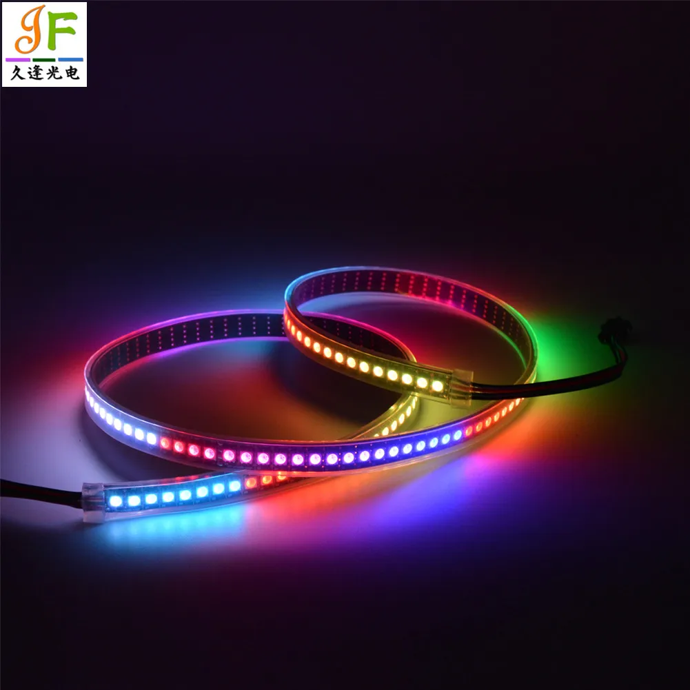 Светодиодная лента APA107S HD107S 1 м/5 м RGB Пиксельная 5 в постоянного тока 5050 SMD