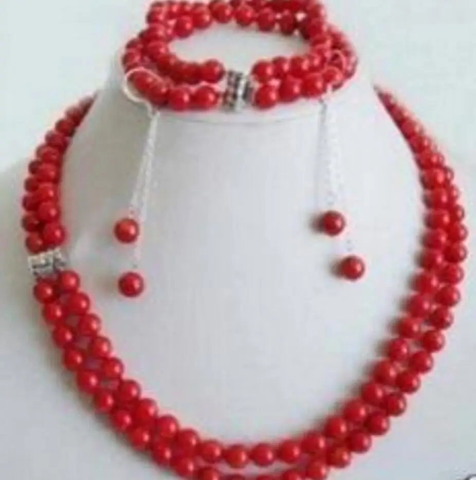 Бесплатная доставка очаровательное Двухрядное ожерелье из натурального