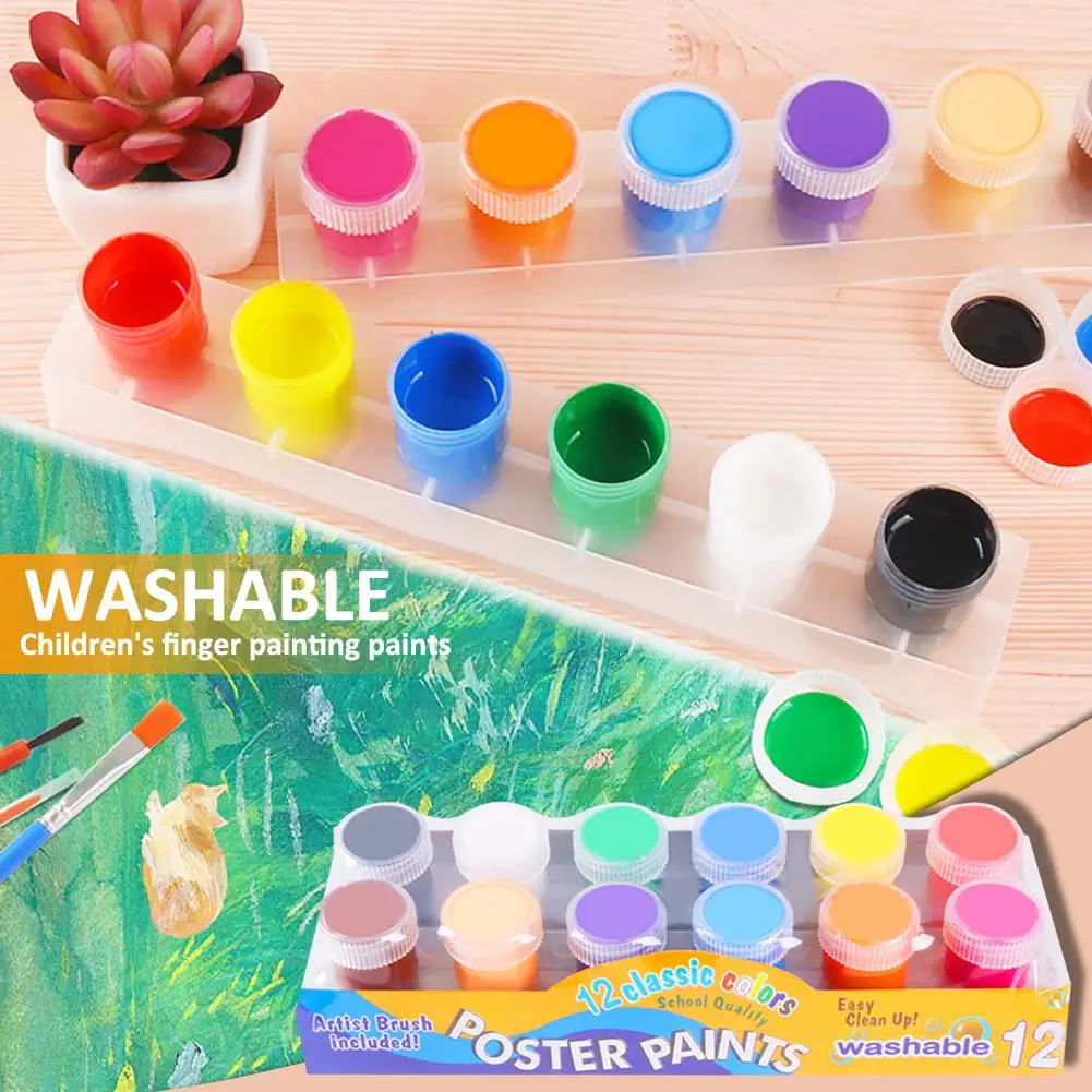 

Finger Painting Pad Stamp DIY Finger Painting Craftmaking For Kids Drawing baby toys Accessories