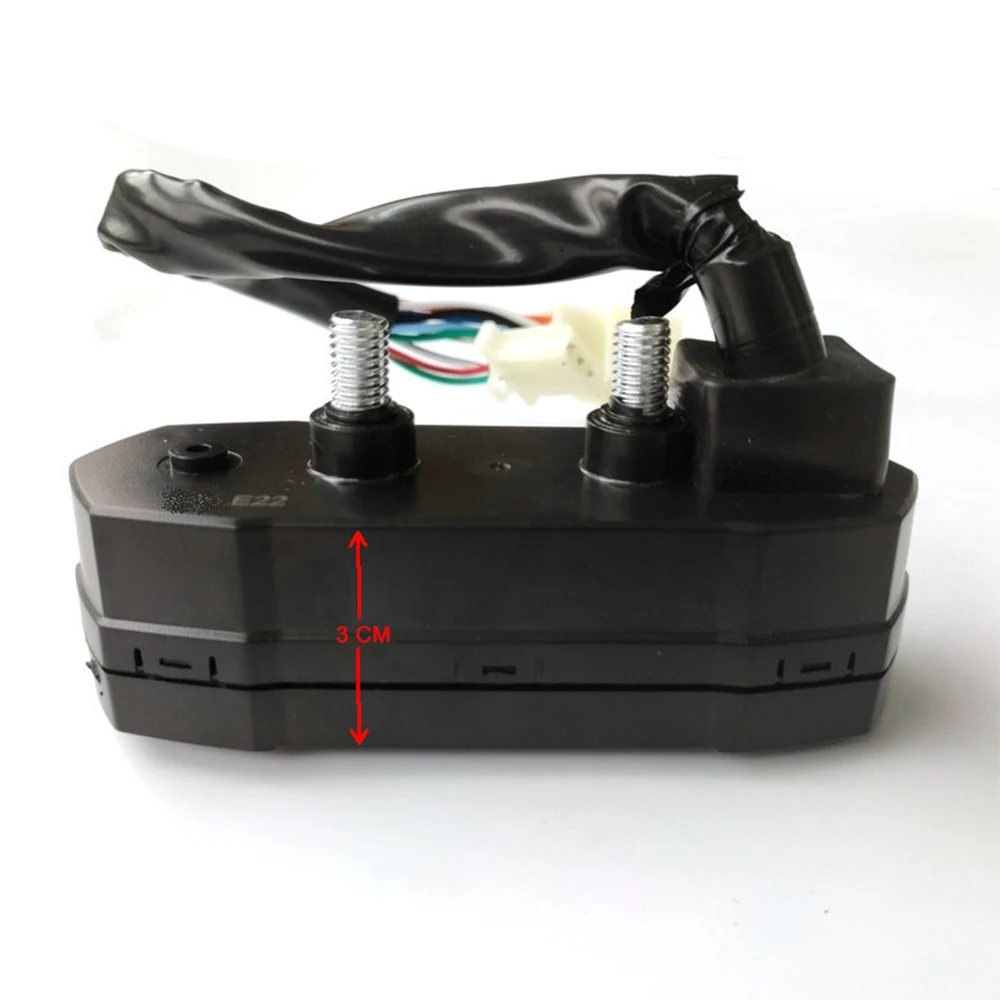 

Motorcycle Speedometer Mini Adjustable LCD Digital Speed Meter 15x1000 Rpm Odometer for NMAX PCX 2,4 Cylinder Motorcycle