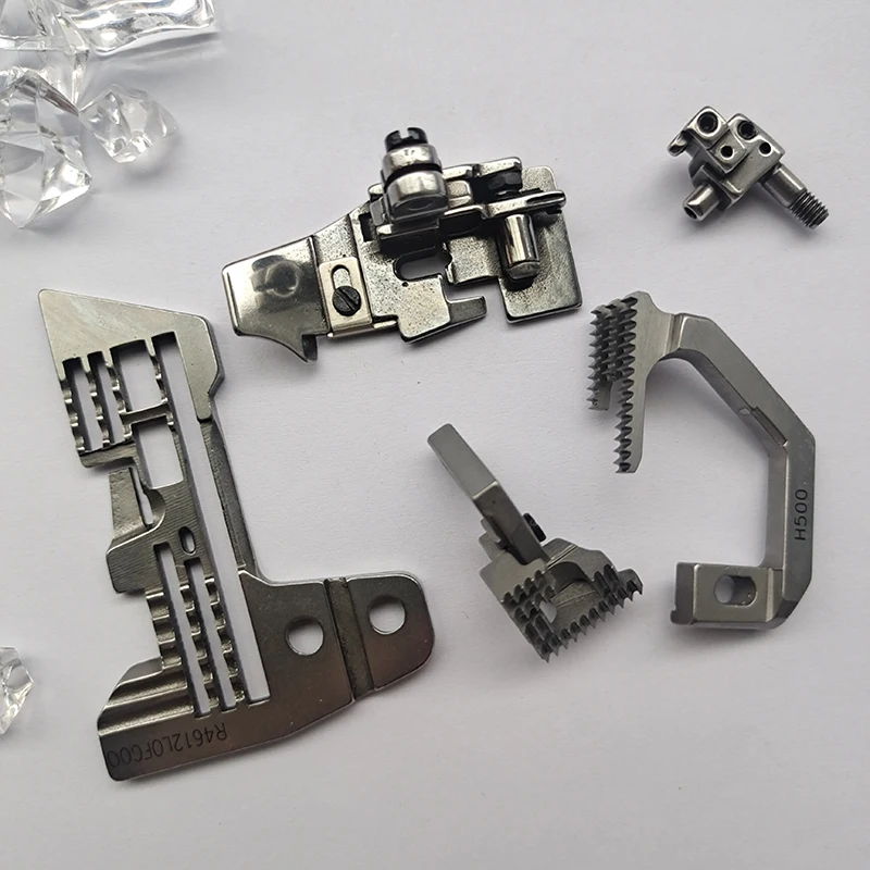 Q X Юн швейная машина Запчасти JUKI R4612-LOF-G00 MO-3316E Oversealing машина корма для собак ограничительное устройство