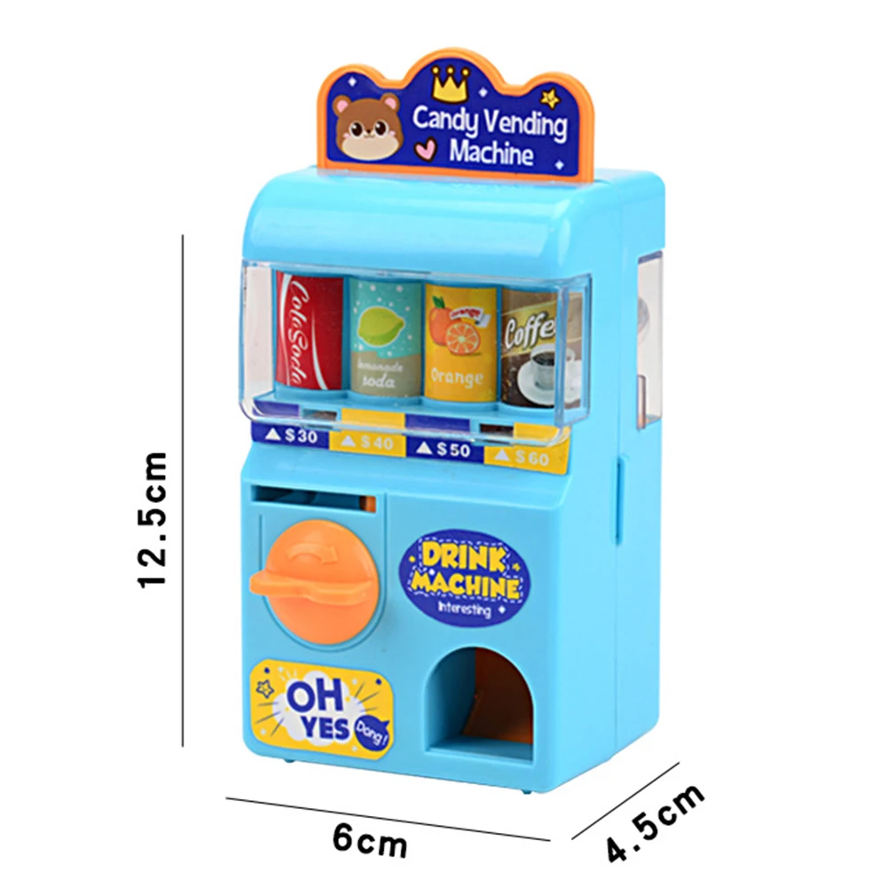 Детская миниатюрная лотерея машина для скручивания напитков головоломка