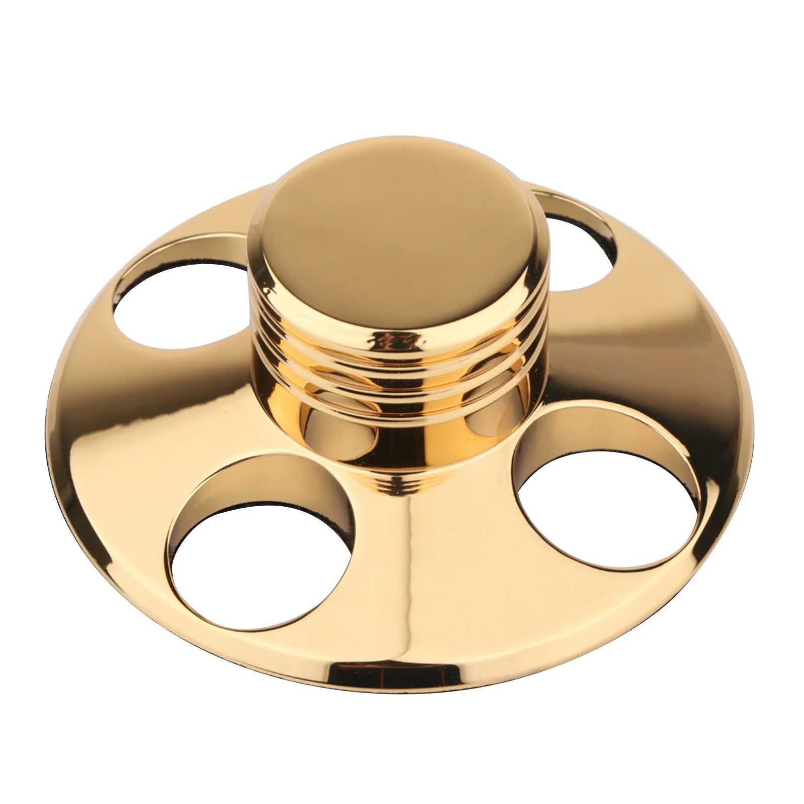 

Record Weight Stabilizer for LP Turntables LP Disc Stabilizer Metal Clamp with Non-slip Bottom