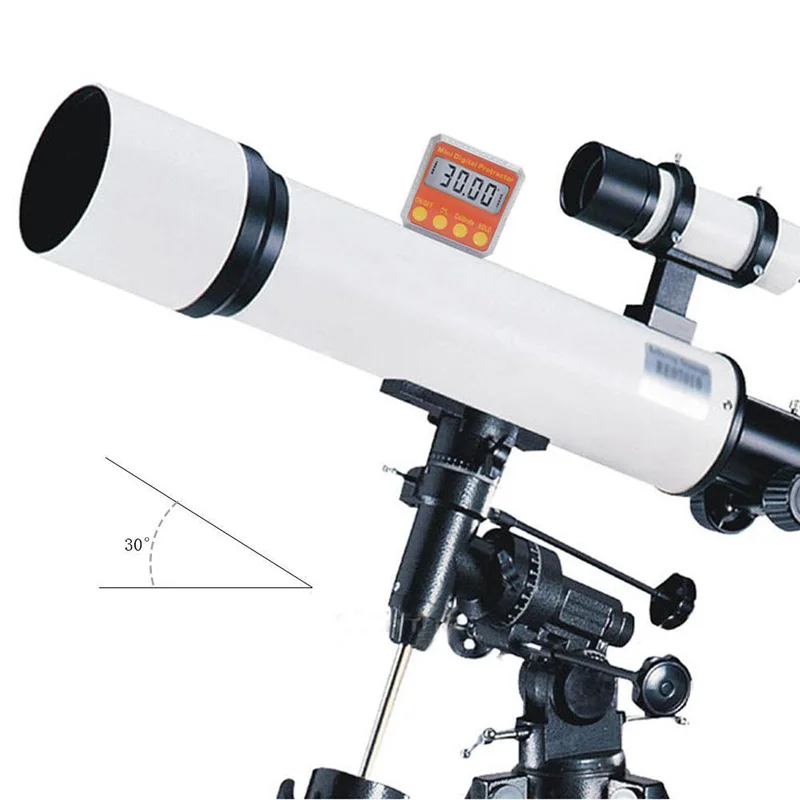 Мини электронный Цифровой Инклинометр измеритель углов транспортир 360 ° Магн