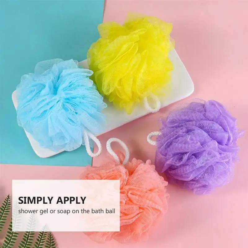 

1 Set Body Mssage Bath Ball Adult Waterproof Shower Cap Suit (Random Color)