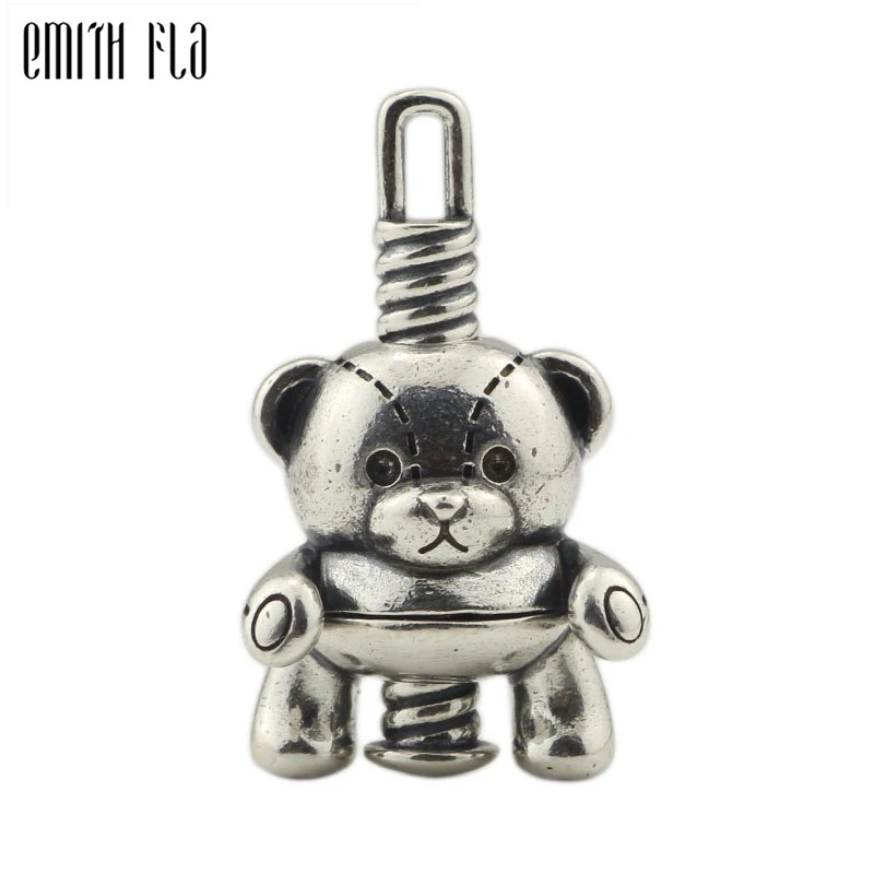 Новинка бусина медведь бусины шармы с подлинным 925 пробы серебро подходит к