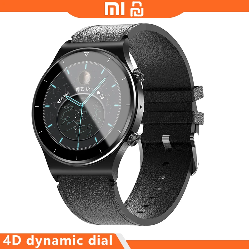 

Смарт-часы Xiaomi мужские с поддержкой Bluetooth и функцией звонков