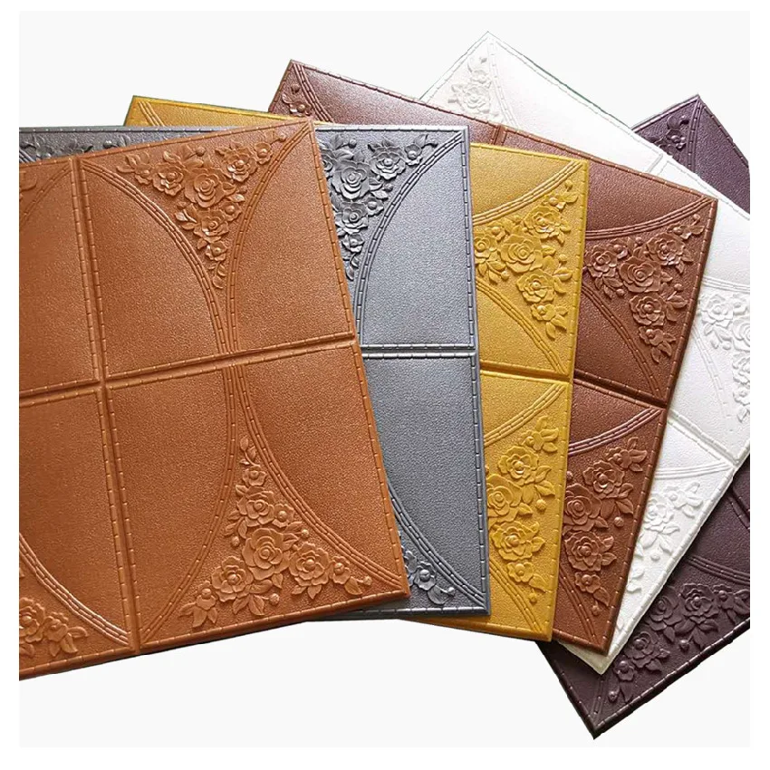 Diy самоклеющиеся 3d кирпичные настенные наклейки Декор для гостиной пена