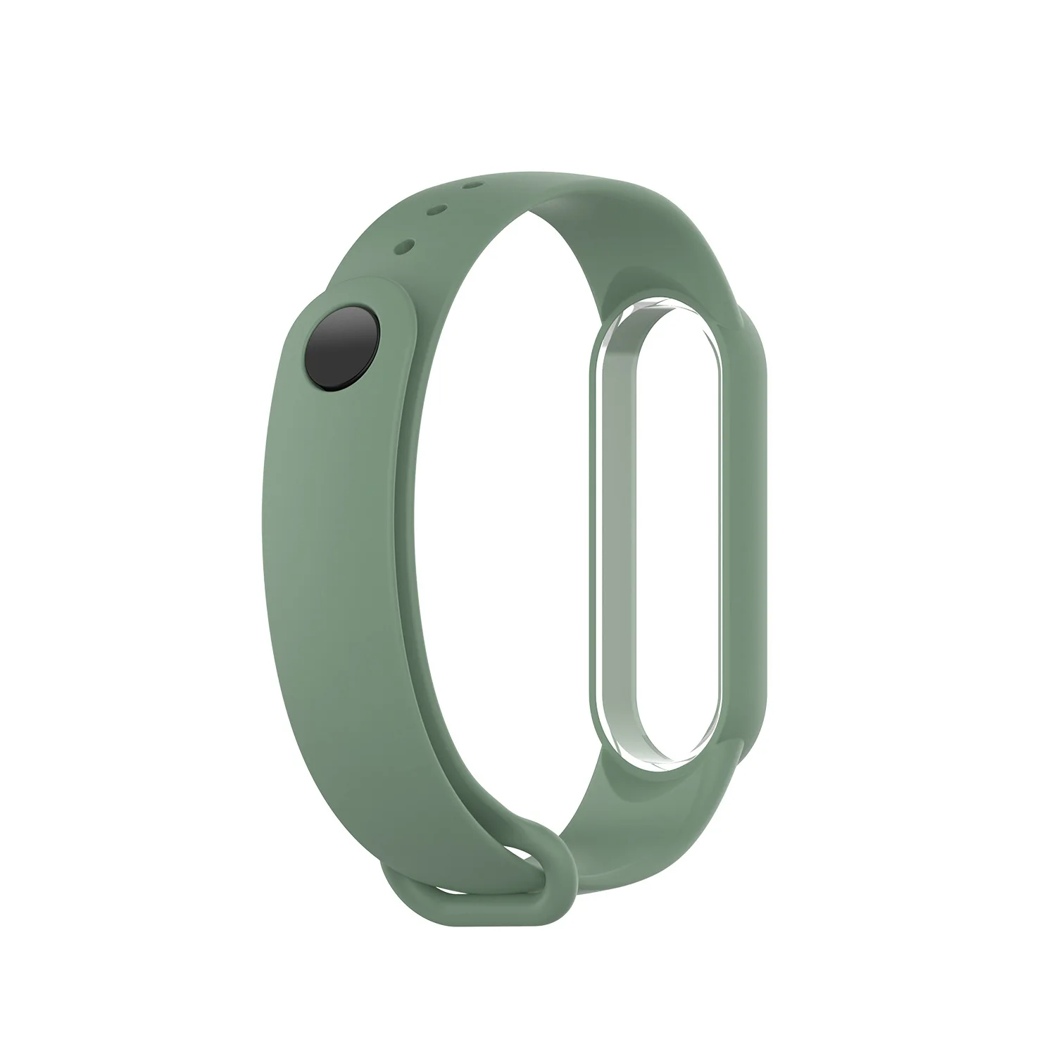 Ремешок для Xiaomi Mi Band 5 спортивный ремешок мягкий силиконовый наручных часов рамка