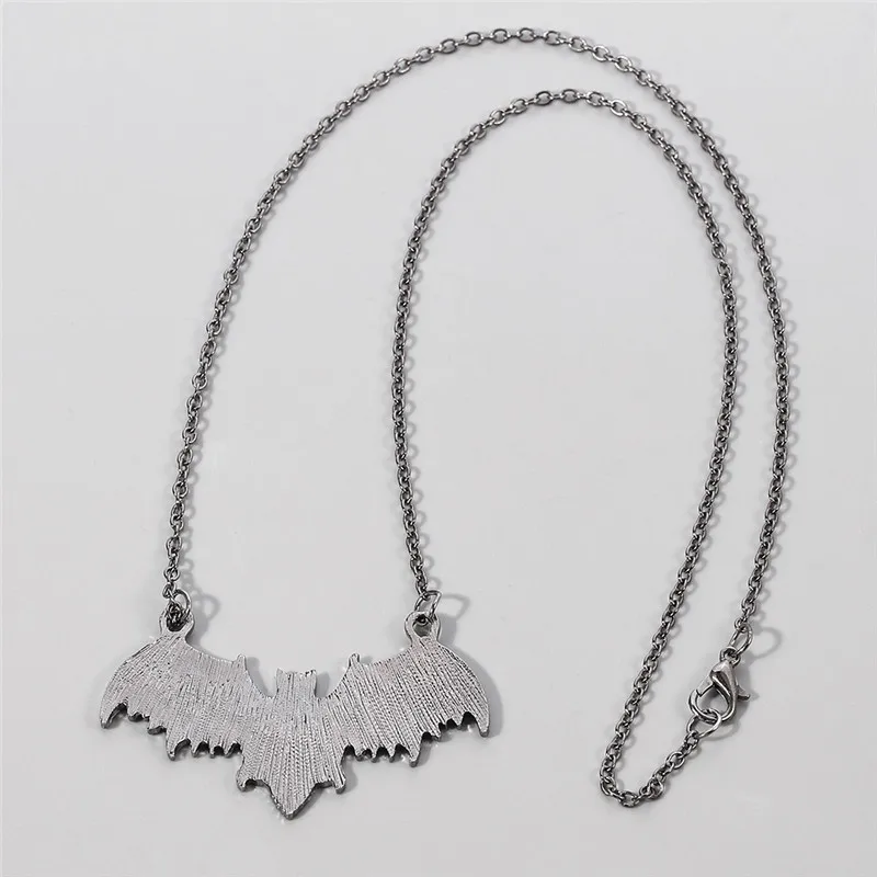 wholesale 2020 Gothic Vampire Bat Necklaces Black Animal Choker For Women Men Retro Amulet Pendant chain Jewelry gargantilha | Украшения и