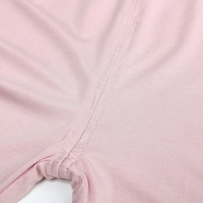 Комплект детского хлопкового трикотажного нижнего белья топ с высокой талией и