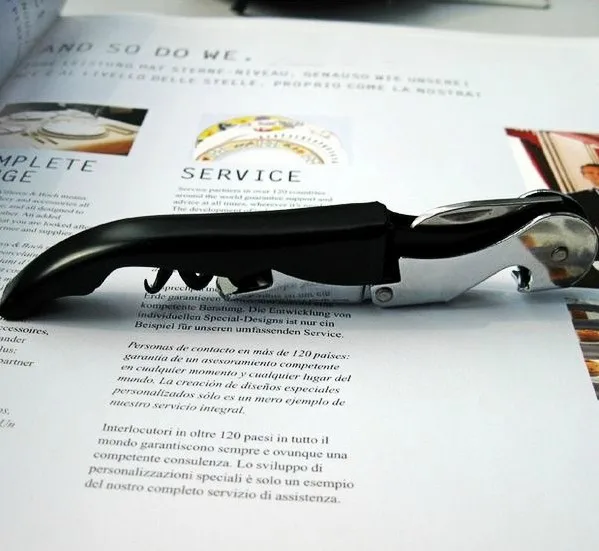 Многофункциональный штопор из нержавеющей стали для вина бутылок пива