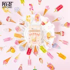 Наклейки декоративные радужные с мороженым, 10 комплектов