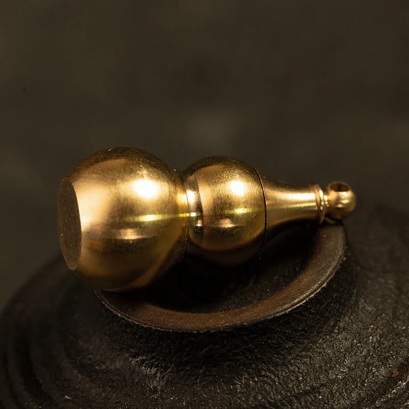 Латунные полые подвески медная ручная работа счастливая тыква автомобильная