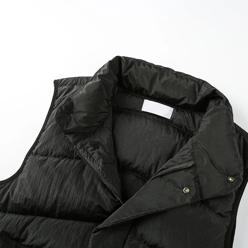 CPTOPSTONEY COMPANY New autumn and winter thickened waistcoat fashion brand high version men's Vest Body warmer sleevelessjacket