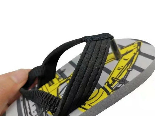 

New Arrival Kid Flip Flop Sandals Soft Printed Travel Baby Flip-On Beach Shoes Slipper 2021