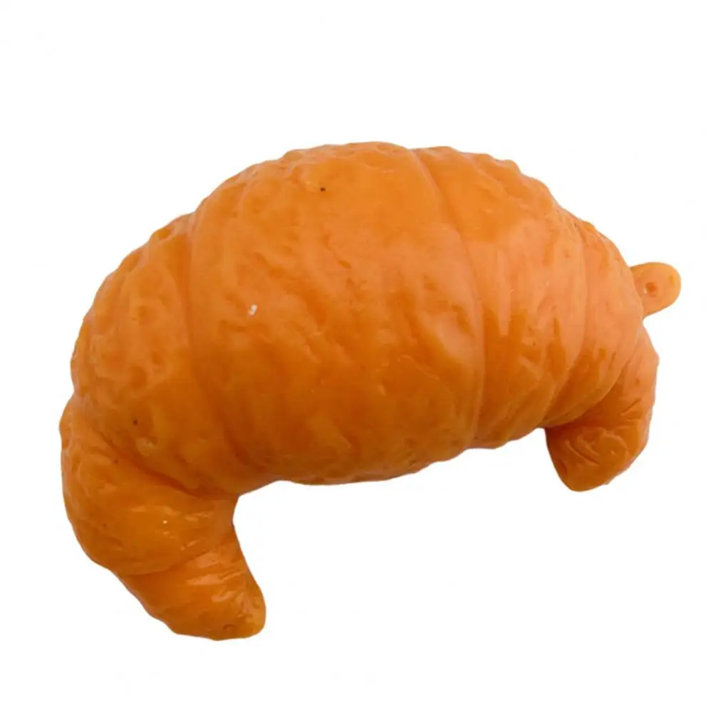 

Cute Elasticity TPR Cream Scented Slow Rising Croissant Stress Relief Decompression Toy for Children Anti-stress Funny Gift Toy