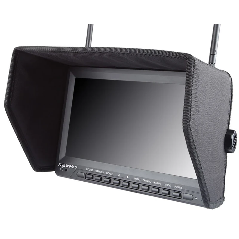 

Feelworld FPV1032 10.1 Inch IPS FPV Monitor with Built-in Battery Dual 5.8G 32CH Diversity Receiver 1024x600 Wireless Monitors
