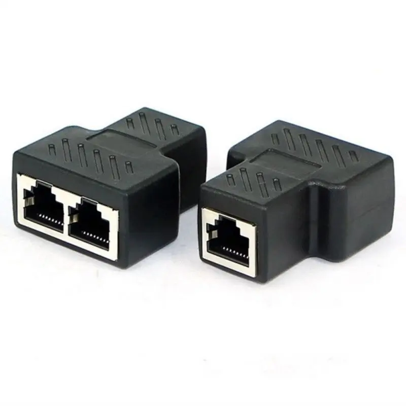 Сетевой кабель локальной сети Ethernet от 1 до 2 способами Женский Стандарт RJ45 для