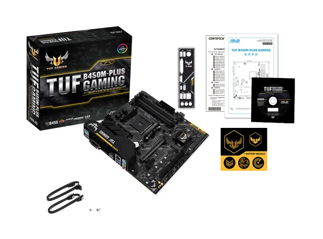 ASUS TUF B450M-PLUS игровая Настольная компьютерная игровая доска