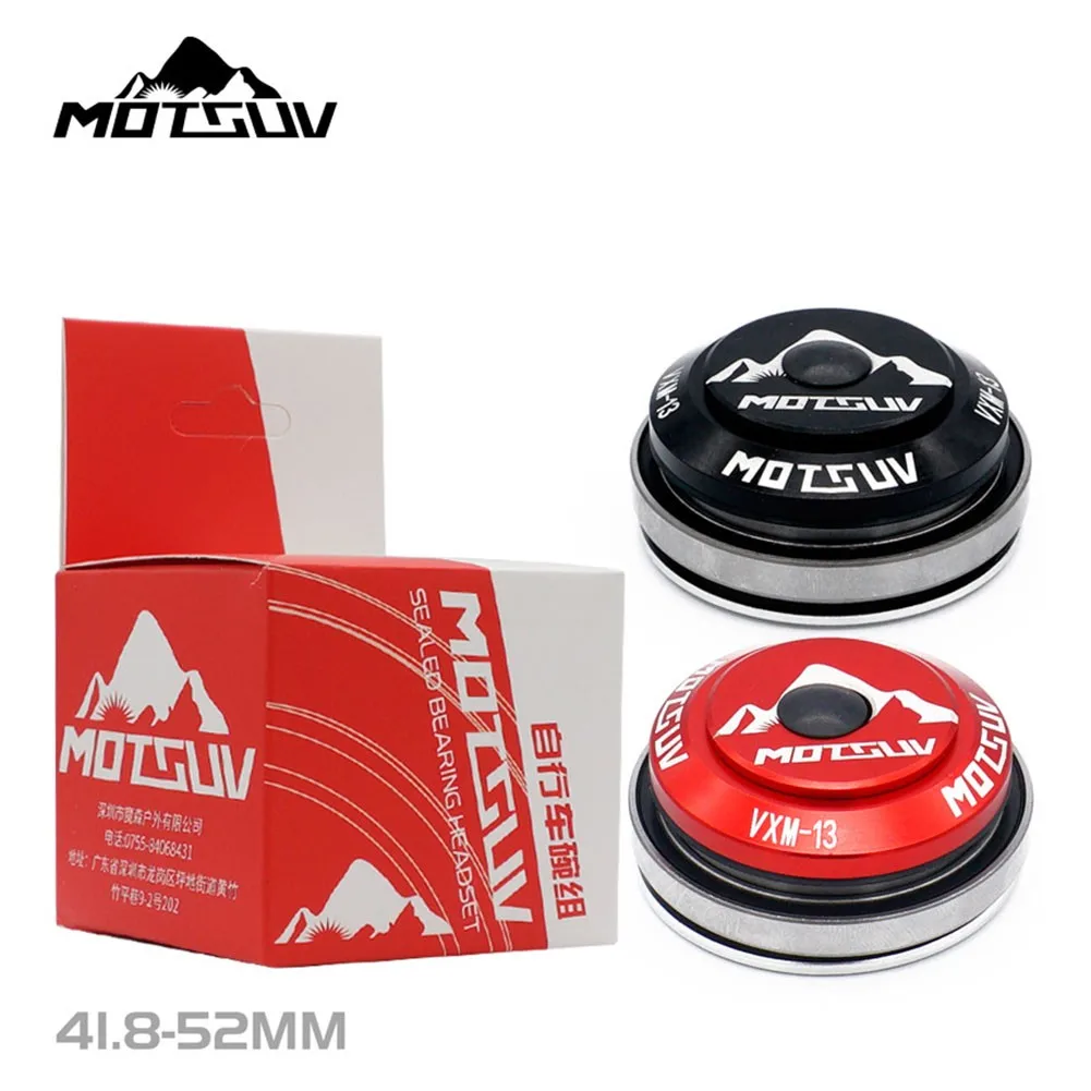 

41.8/42-52mm Bicycle Headset With Rubber Waterproof Ring Straight Tube Frame To Tapered Tube Fork Adapter Cycling Headset Parts