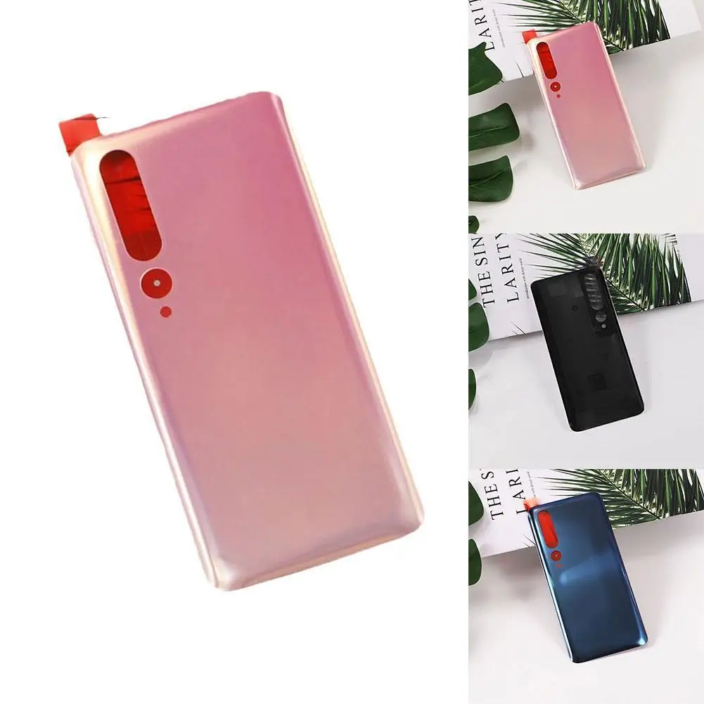 

Крышка батарейного отсека для Xiaomi Mi 10 ремонт корпуса стекла Замена задней крышки телефона