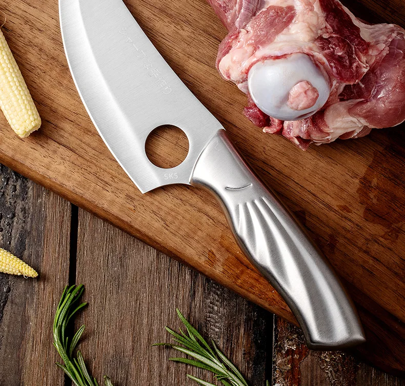 Карманный нож для рыбалки косточек ручной работы из нержавеющей стали кухонный