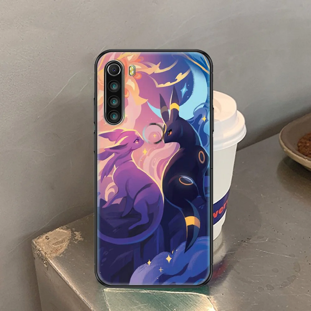 

pokemons Phone case For Xiaomi Redmi Note 7 7A 8 8T 9 9A 9S 10 K30 Pro Ultra black trend Etui 3D shell art coque fashion